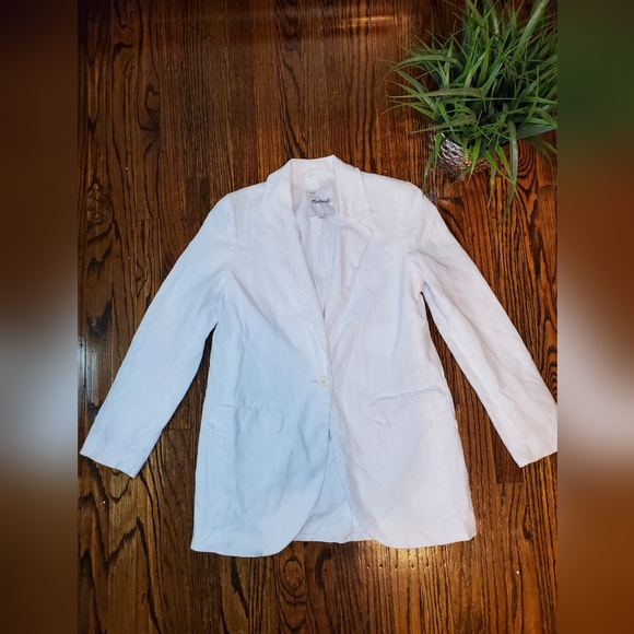 Madewell The Larsen Linen Blazer - Picture 8 of 11